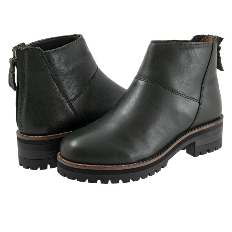 ソフトウォーク レディース シューズ ブーツ・レインブーツ SoftWalk Elmhurst Dark Green グリーン