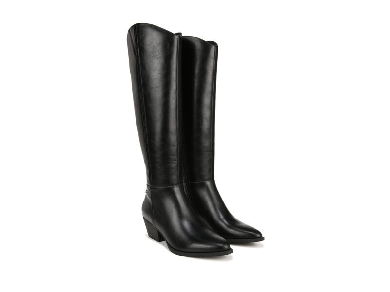 ライフストライド レディース シューズ ブーツ・レインブーツ LifeStride Reese Wide Calf High Shaft Boots Black Faux Leather ブラック