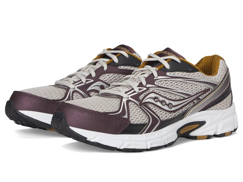 サッカニー メンズ シューズ スニーカー Saucony Originals Ride Millennium Grey/Wine 薄墨色