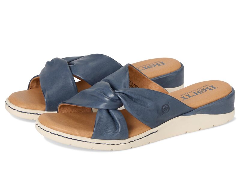 ボーン レディース シューズ ブーツ・レインブーツ Born Mya Navy/Marine ネイビー
