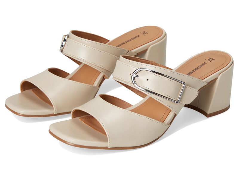 ジョンストンアンドマーフィー レディース シューズ 踵 Johnston \u0026 Murphy Everly Buckle Slide Bone