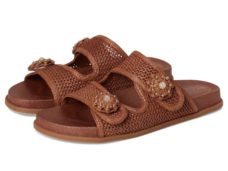 目じるし・フィッシャー レディース シューズ 踵 Marc Fisher LTD Valena Dark Natural