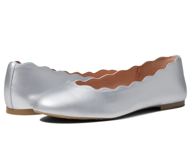 フレンチソール レディース シューズ オックスフォード French Sole Jigsaw Silver Metallic シルバー｜ReVida 店