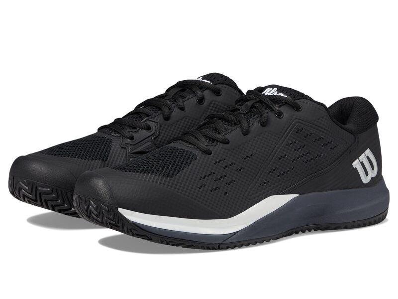 ウィルソン メンズ シューズ スニーカー Wilson Rush Pro Ace Black/Ombre Blue/White ホワイト