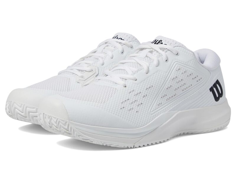 ウィルソン メンズ シューズ スニーカー Wilson Rush Pro Ace White/White/Black ホワイト