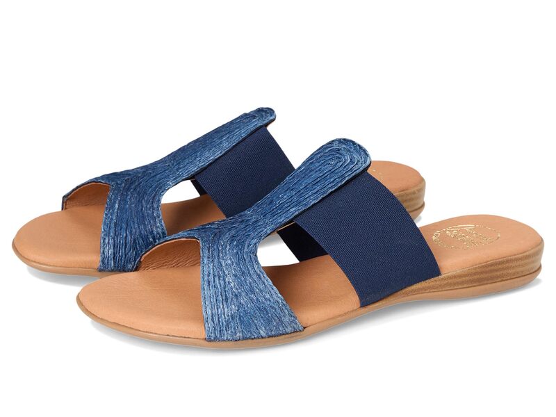 アンドレアース レディース シューズ ヒール Andre Assous Noor Navy ネイビー