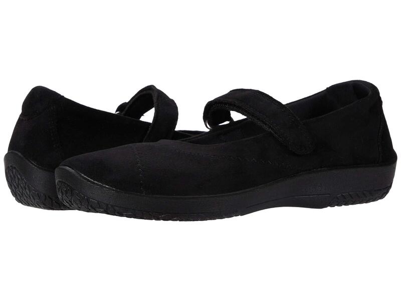 アルコペディコ レディース シューズ サンダル Arcopedico L18 Black Faux Suede ブラック