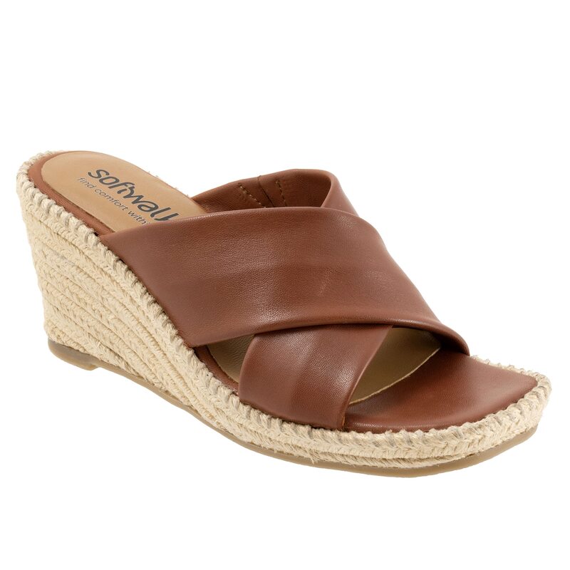 ソフトウォーク レディース シューズ ヒール SoftWalk Hastings Cognac|ReVida 店
