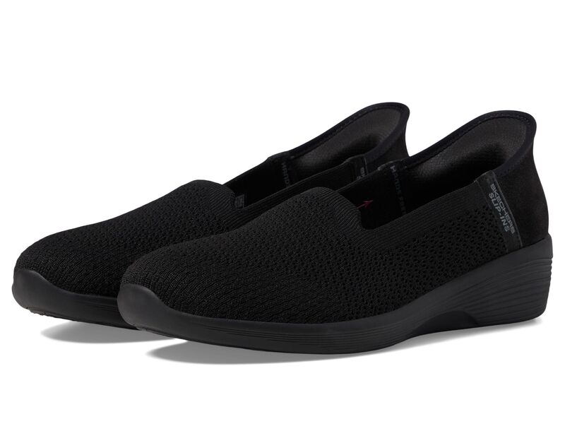 スケッチャーズ レディース シューズ スニーカー SKECHERS Arya- Sweet Voice Hands Free Slip-Ins Black ブラック