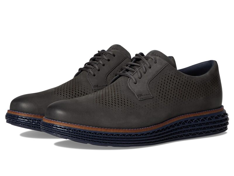コールハーン メンズ シューズ オックスフォード Cole Haan Original Grand 2.0 Oxford Ravenubuck/Midnight Moon