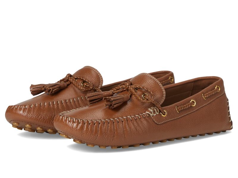 コールハーン レディース シューズ スリッポン・ローファー Cole Haan Gissella Drivers British Tan Leather タン｜ReVida 店 27,936円