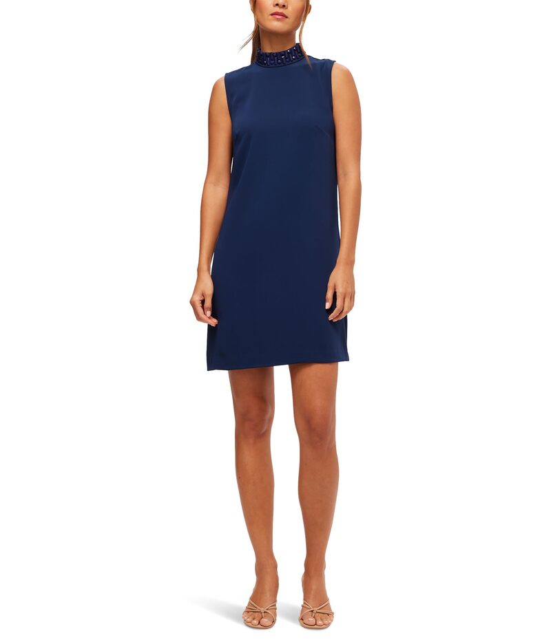 トリーナターク レディース トップス 衣装 Trina Turk Sharapova Dress Ink ワンピース-レディースファッション
