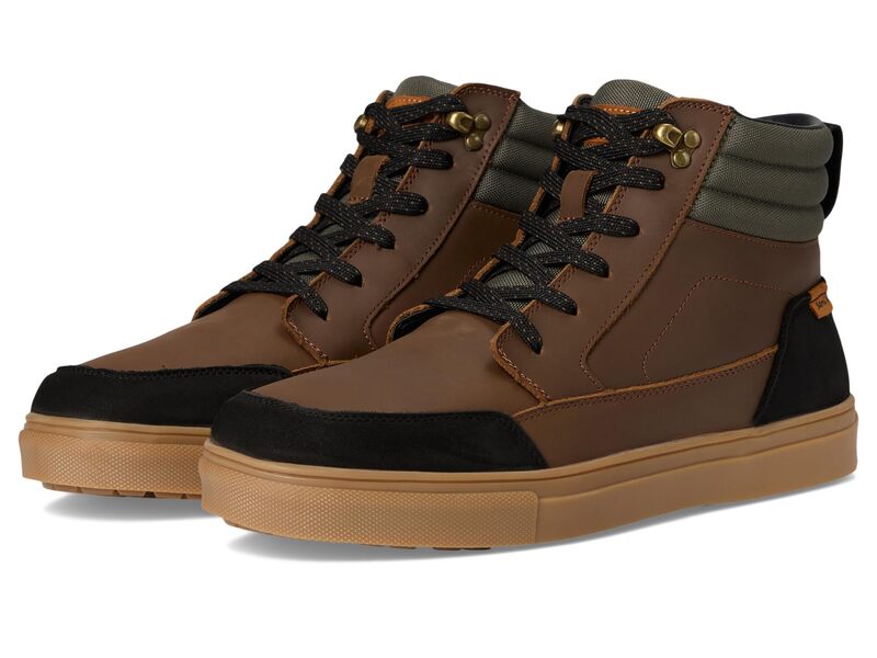 サヌーク メンズ シューズ スニーカー Sanuk Post Up Brown ブラウン|ReVida 店
