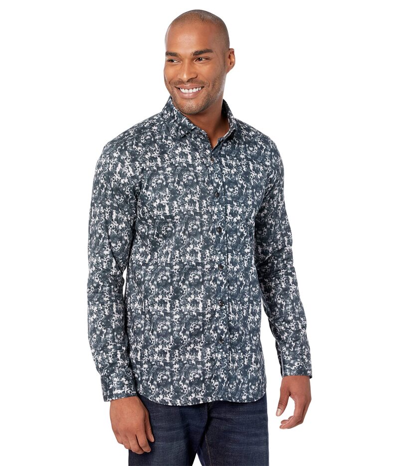 ロバートグラハム メンズ トップス シャツ Robert Graham Hawking Long Sleeve Woven Shirt Black ブラック