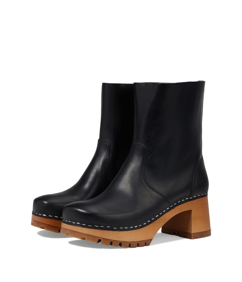スウェディッシュハズビーンズ レディース シューズ ブーツ・レインブーツ Swedishasbeens Plain Boot Black 黒いこと