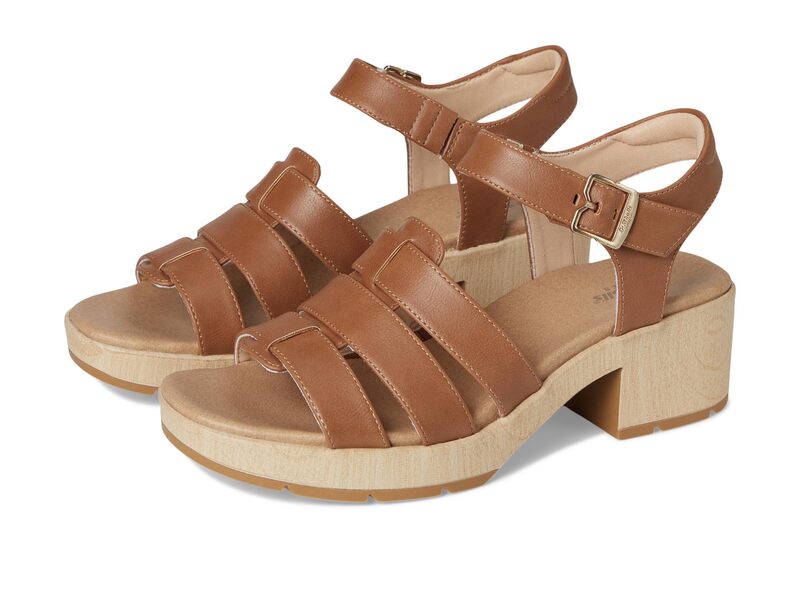 ドクター・ショール レディース シューズ ヒール Dr. Scholl's Oh Kay Honey Brown Smooth ブラウン