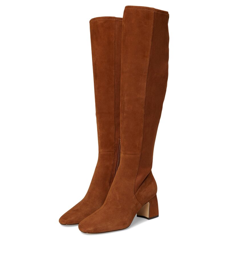 コールハーン レディース シューズ ブーツ・レインブーツ ジョーゼット Cole Haan Georgette Over The Knee Boots Tobacco Suede|ReVida 店