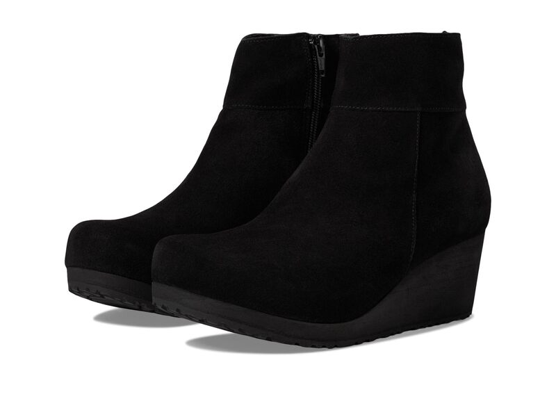 ビルケンシュトック レディース シューズ ブーツ・レインブーツ Papillio by Birkenstock Ebba Wedge Bootie Black ブラック