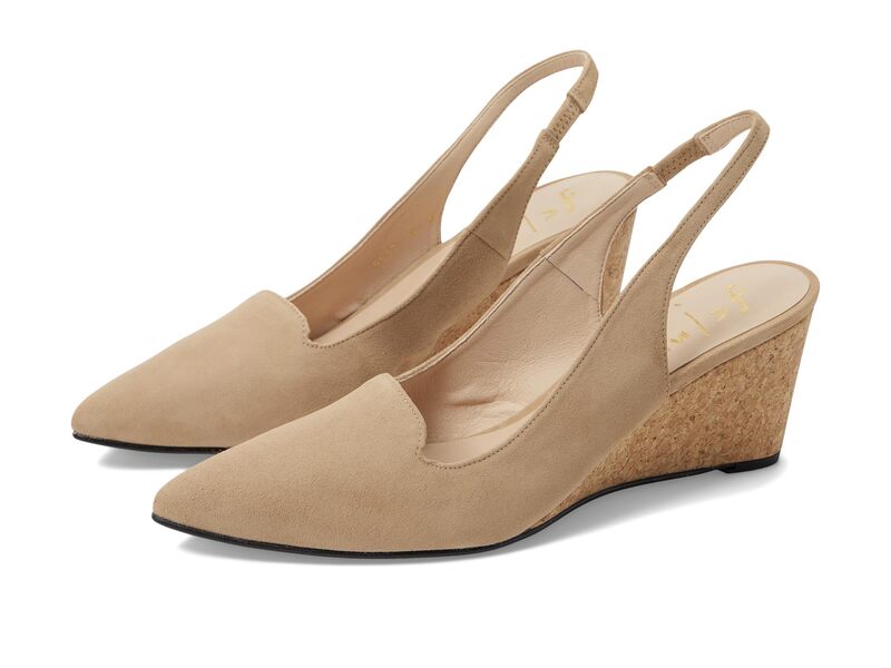 フレンチソール レディース シューズ ヒール French Sole Harriet Camel キャメル｜ReVida 店