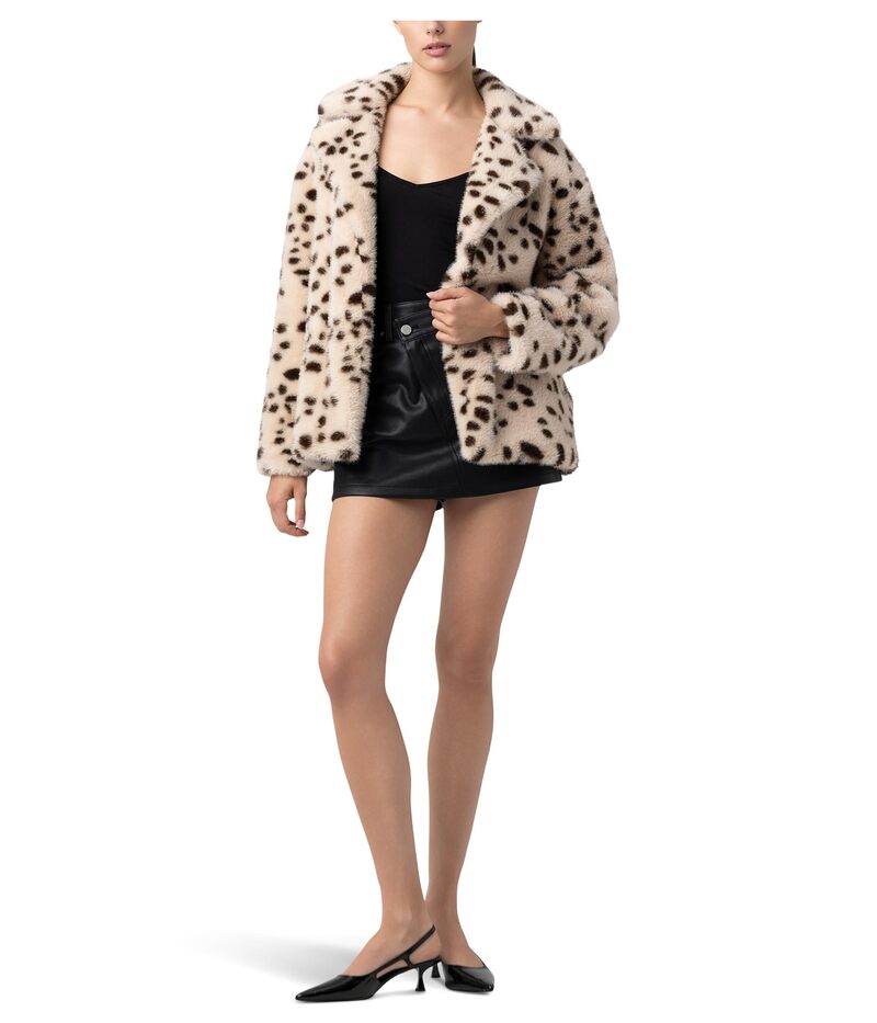 ブランクニューヨーク レディース アウター コート アニマル柄 プリント ジャケット Blank NYC Animal Print Faux Fur Jacket Cool Cat アニマル