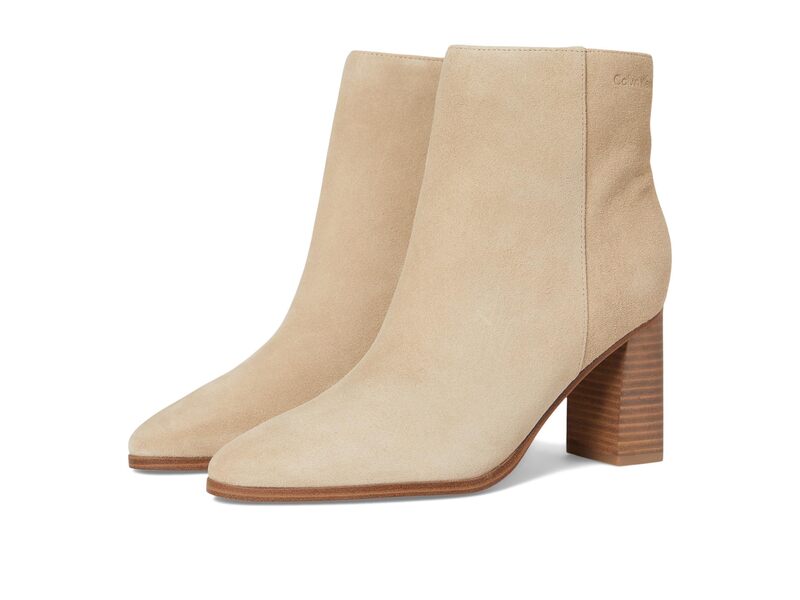 カルバンクライン レディース シューズ ブーツ・レインブーツ Calvin Klein Dezzi Light Natural Suede
