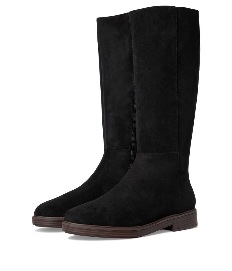 エアロソールズ レディース アウター ニット・セーター Aerosoles Prue Black Faux Suede ブラック