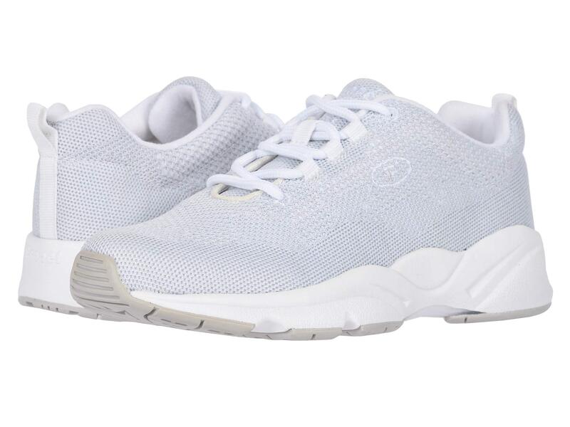 プロペット レディース シューズ スニーカー Propet Stability Fly White/Silver ホワイト