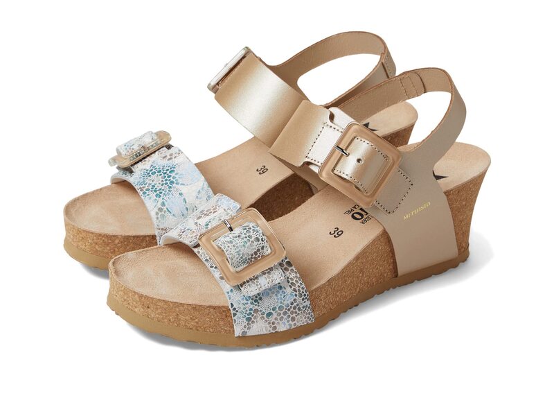 メフィスト レディース シューズ ヒール Mephisto Lissia Platinum Perla/Mistic
