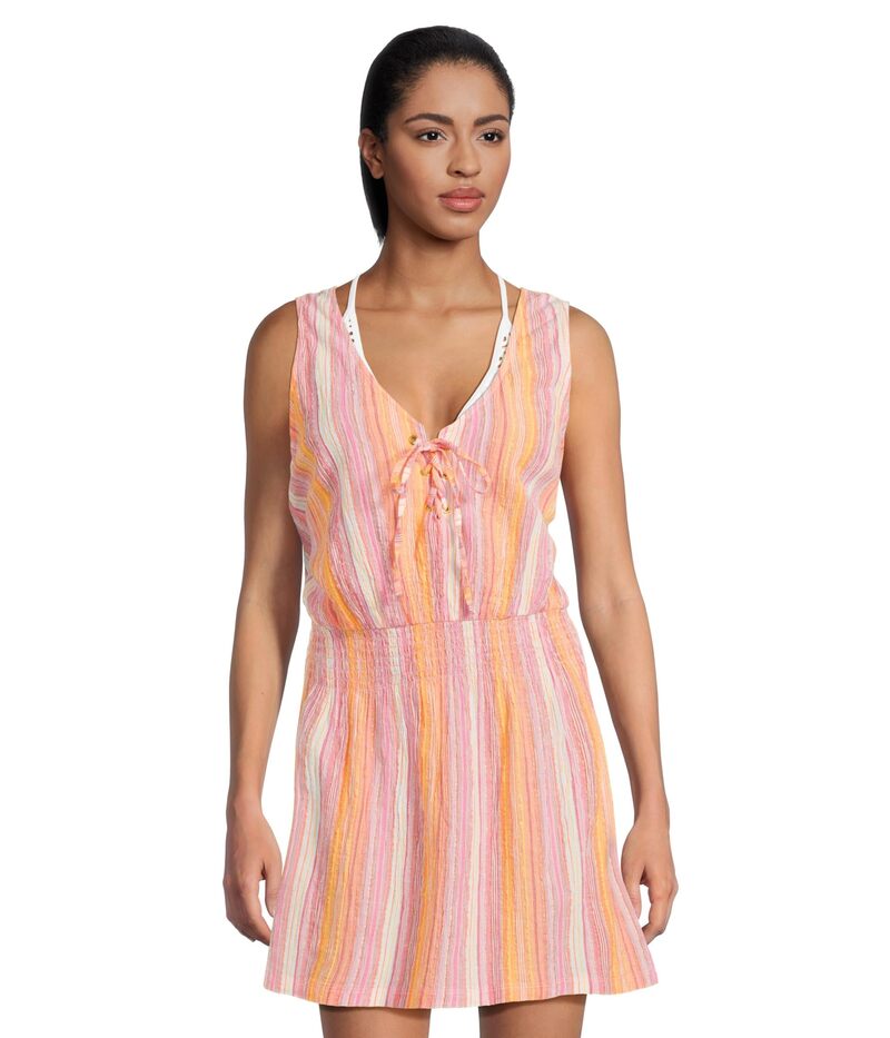 ベッカ レディース トップス 衣装 BECCA Bella Plunge Dress Cover-Up Multi マルチ色つや