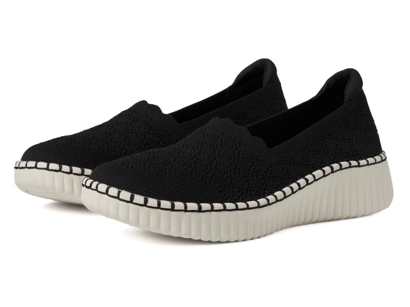 スケッチャーズ レディース シューズ スニーカー SKECHERS Wilshire - Blvd Black 黒いこと スニーカー-靴-レディース靴