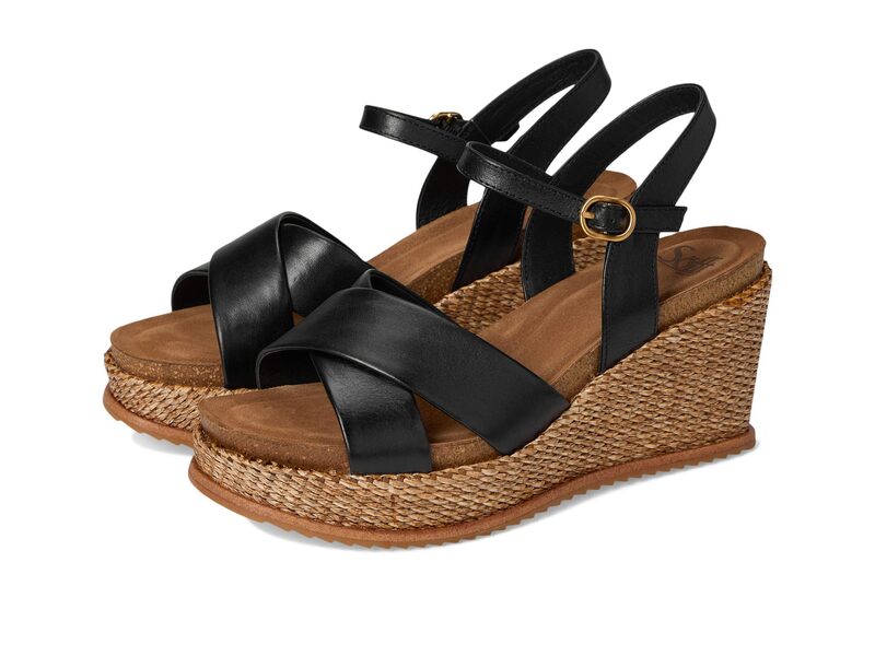 ソフト レディース シューズ サンダル Sofft Diana Black Leather ブラック|ReVida 店