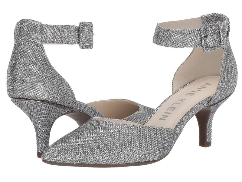 アンクライン レディース シューズ ヒール Anne Klein Fabulist Silver Lurex シルバー