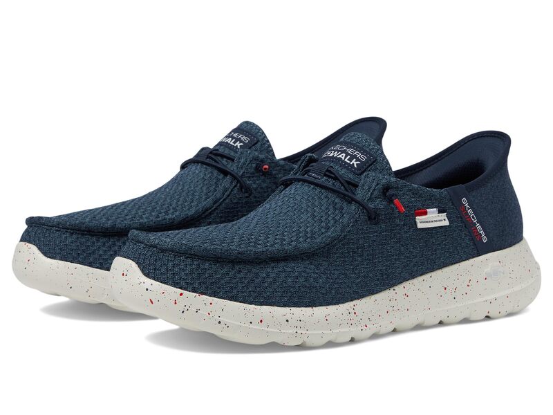 スケッチャーズ メンズ シューズ スニーカー SKECHERS Performance Go Walk Max - Hands Free Slip-ins The American Dream Navy ネイビー