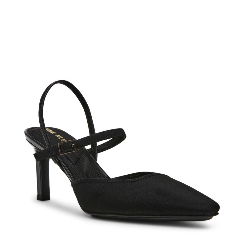 アンクライン レディース シューズ ヒール Anne Klein Rosedale Black ブラック｜ReVida 店