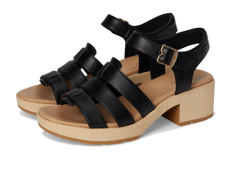 御医者さん・膝掛け レディース シューズ 踵 Dr. Scholl\u0027s Oh Kay Black Smooth 黒いこと 靴-レディース靴