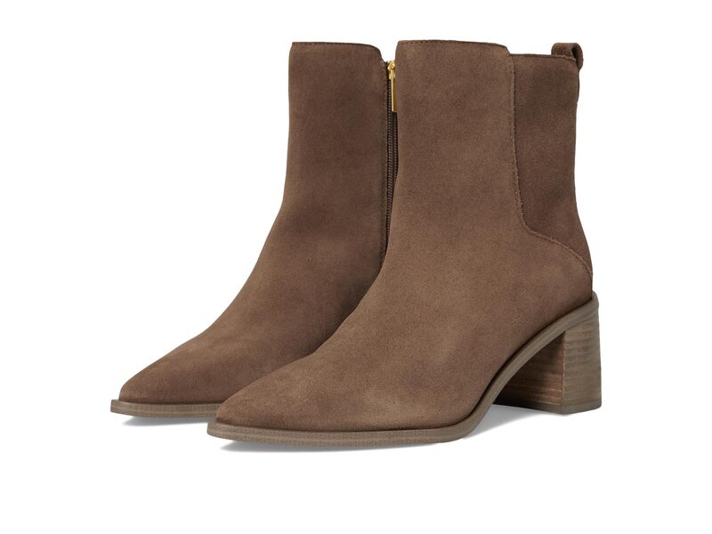 ヴィンスカムート レディース シューズ ブーツ・レインブーツ ヒール Vince Camuto Lorelai Block Heel Bootie Toasted Taupe トープ