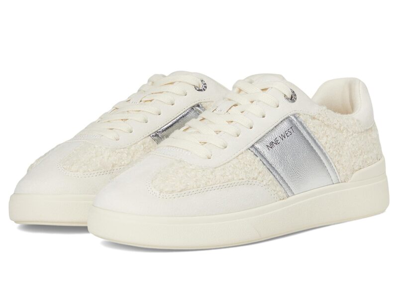 ナインウェスト レディース シューズ スニーカー Nine West Linehan Cream/Silver Multi クリーム