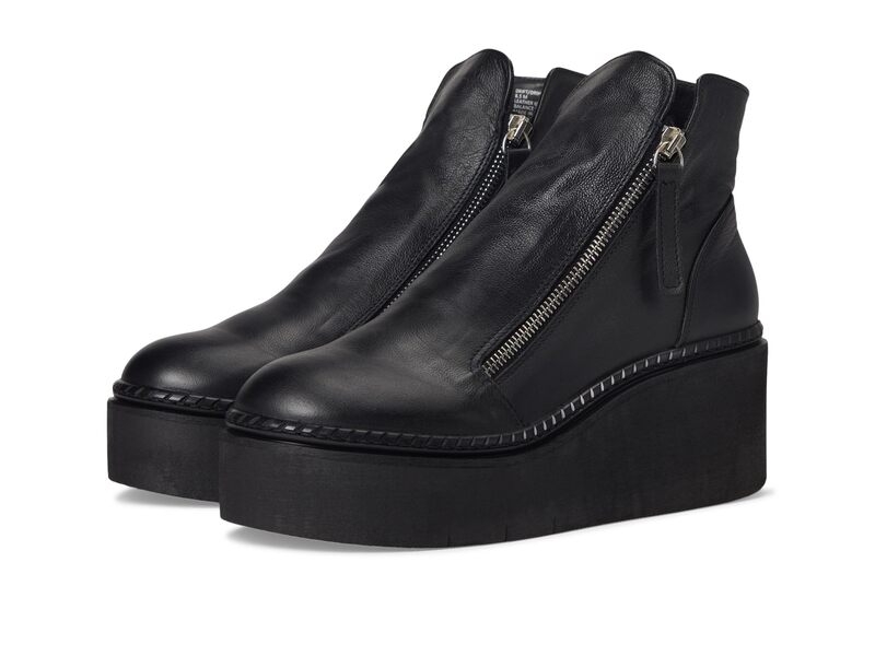 スティーブ マデン レディース シューズ 踵 Steve Madden Drift Black Leather 黒いこと