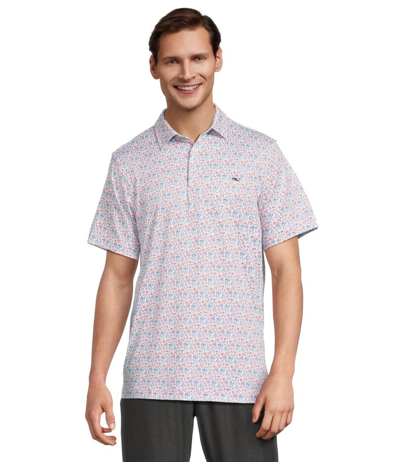 ヴァインヤードヴァインズ メンズ トップス シャツ プリント Vineyard Vines Printed Sankaty Polo Multi Color Tailgate マルチカラー 17,736円