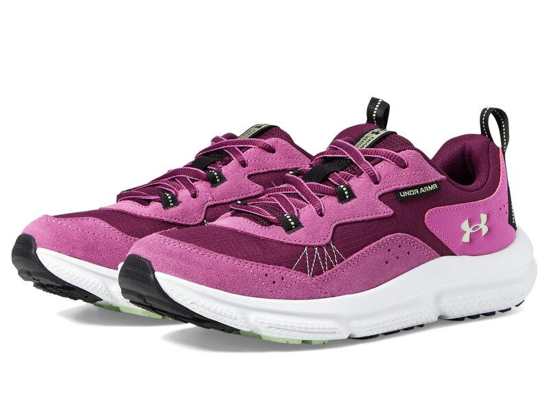 アンダーアーマー レディース シューズ スニーカー Under Armour Charged Verssert 2 Purple Gemini/Purple Gemini/Retro Green 緑であること