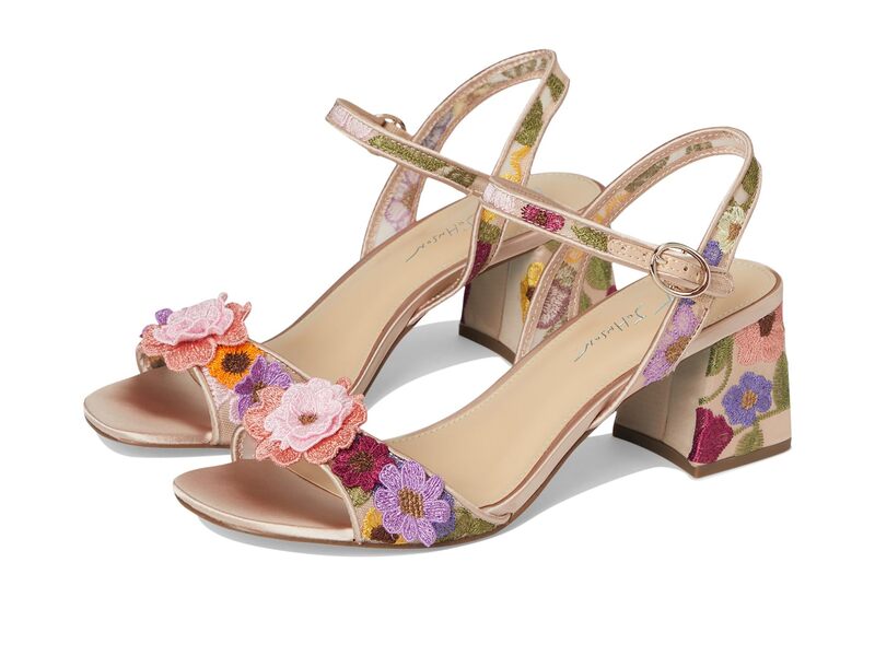 ブルーバイベトシージョンソン レディース シューズ 踵 Blue by Betsey Johnson Blare Nude Multi マルチ色つや