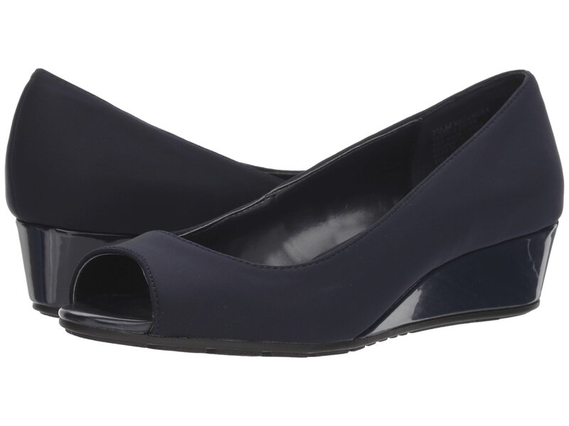 バンドリーノ レディース シューズ ブーツ・レインブーツ Bandolino Candra Navy Lycra ネイビー