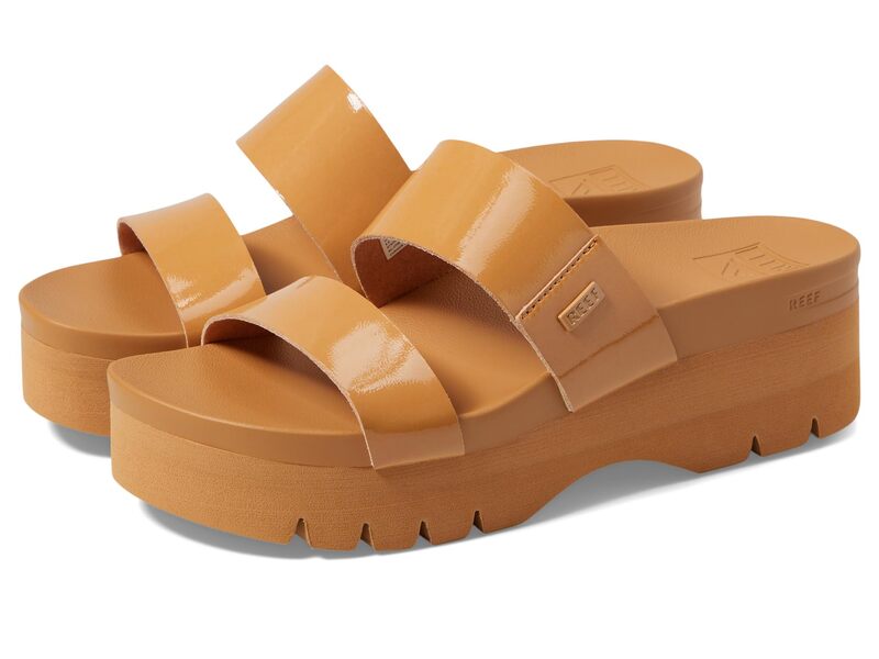 リーフ レディース シューズ ヒール Reef Cushion Vista Higher Natural Patent