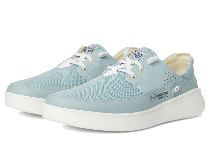 コロンビア メンズ シューズ Columbia Boatside Breathe Relaxed PFG Crushed Blue/Lemon Wash ブルー