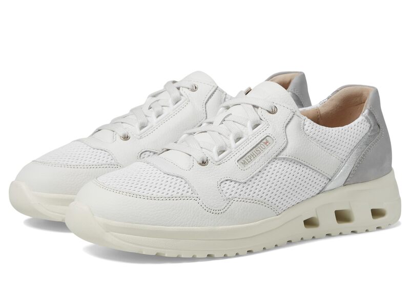 メフィスト レディース シューズ スニーカー Mephisto Lorane Air White Mesh ホワイト