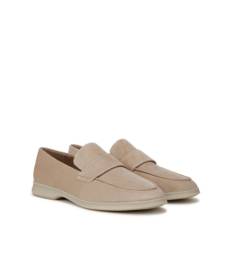 ヴィンス レディース シューズ サンダル Vince Big Sur Slip-ons Taupe Clay Beige Suede ベージュ｜ReVida 店