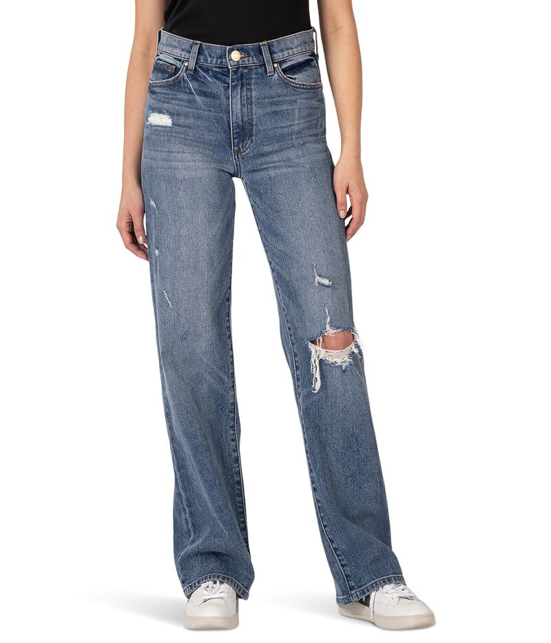 カットフロムザクロス レディース ボトムス デニムパンツ ワイドレッグ KUT from the Kloth Sienna High-Rise Wide Leg-5 Pockets in Publicized 8,725円
