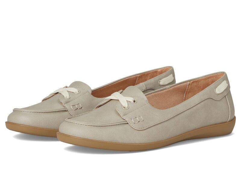 ライフストライド レディース シューズ ヒール LifeStride Nauticalight Grey Faux Leather グレー