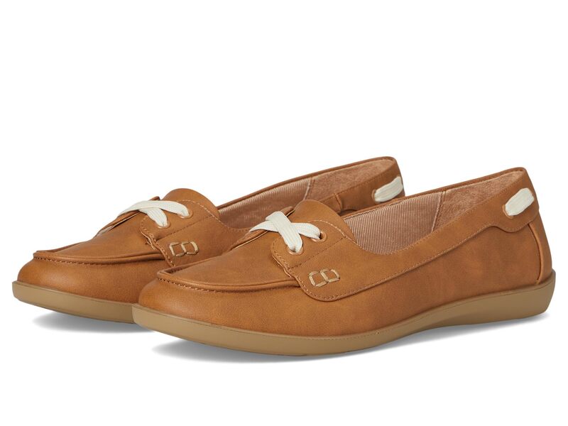 ライフストライド レディース シューズ 踵 LifeStride Nautical Tan Faux Leather タン