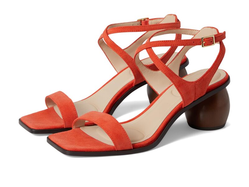 ペレモーダ レディース シューズ 踵 サンダル Pelle Moda Laika Sandal Red Orange 赤いこと